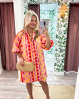 Sun and Wave Mini Dress