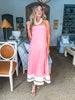 Loft Party Strapless Maxi Dress