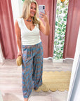 Coastal Canvas Wide Leg Pants