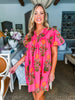 Countryside Bliss Floral Mini Dress