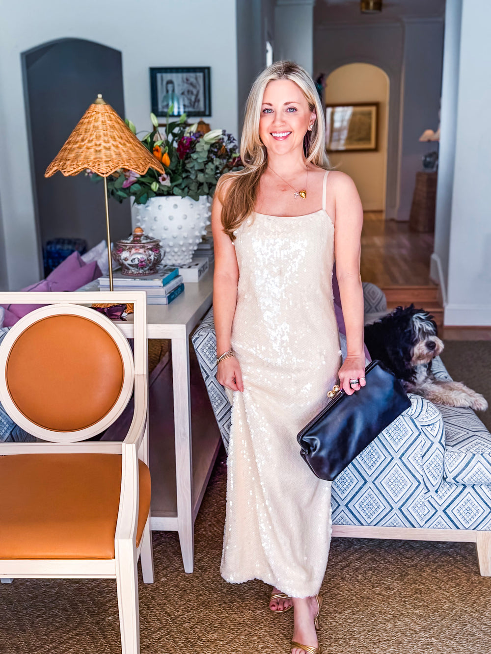 Glam Girl Sequin Slip Dress