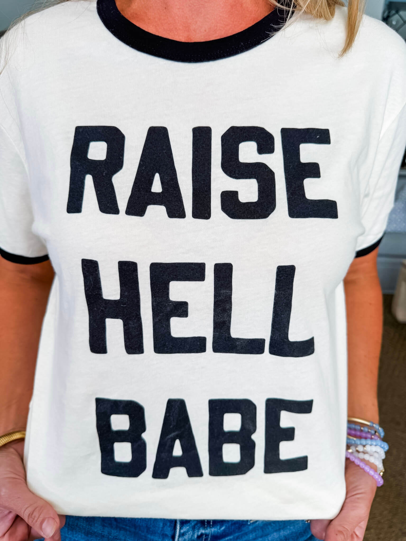 Raise Hell Babe Tee