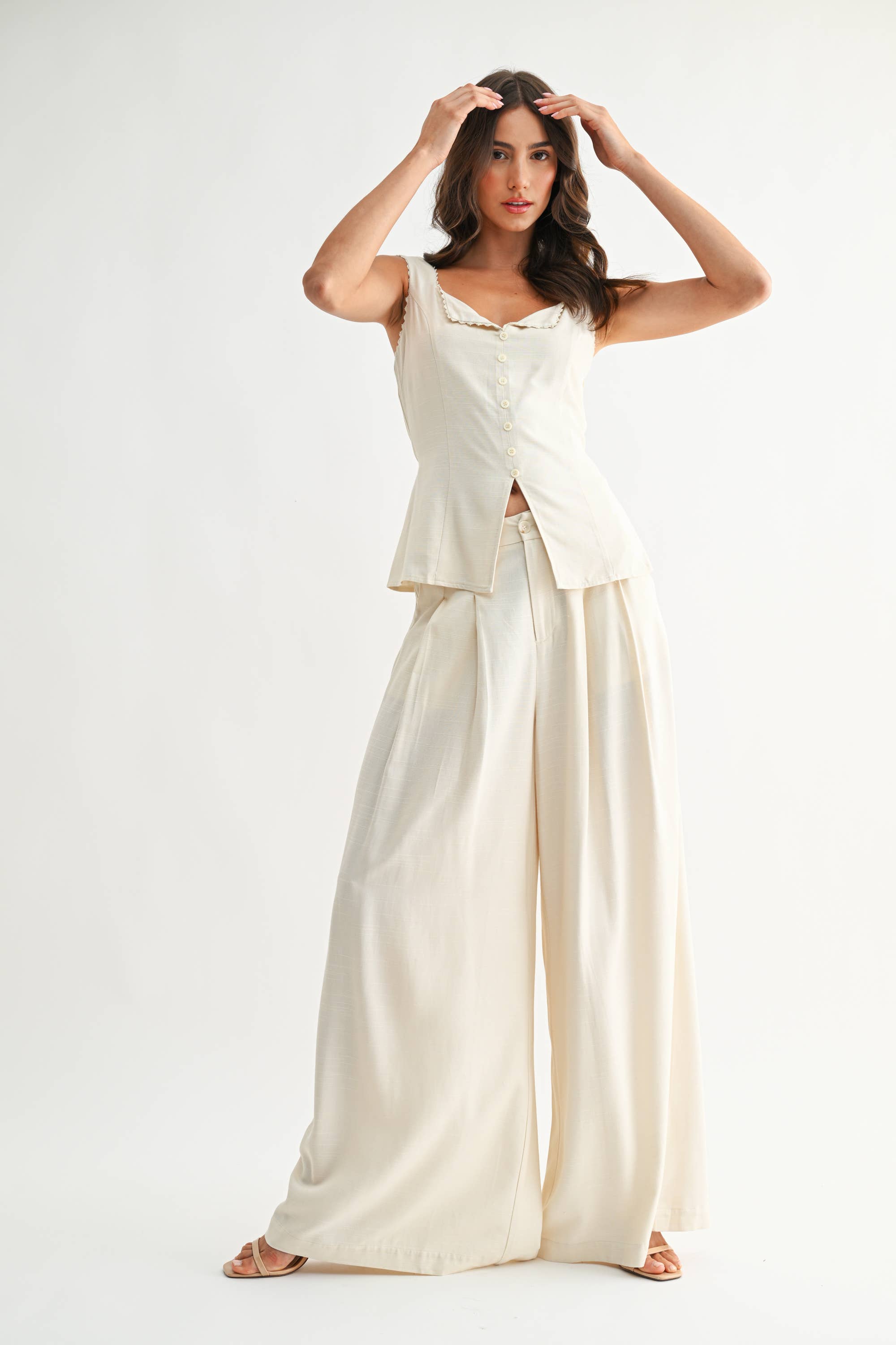 Madison Wide Leg Trousers