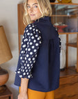 Vivienne Polka Dot Knit Top