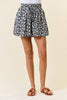 Flirty Florals Drawstring Short
