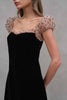 Midnight Dots Velvet Dress