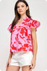 Cool Energy Floral Top