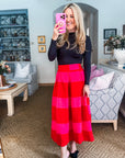 PREORDER: Lolli Striped Midi Skirt