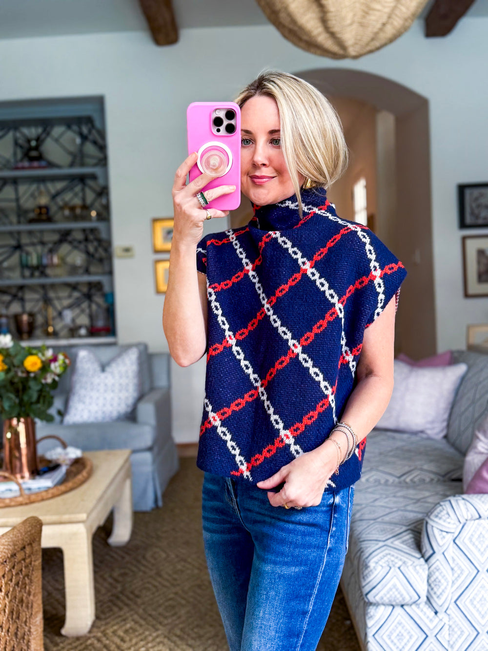 Link Up Chain Sweater