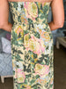 Jessie Floral Strapless Dress