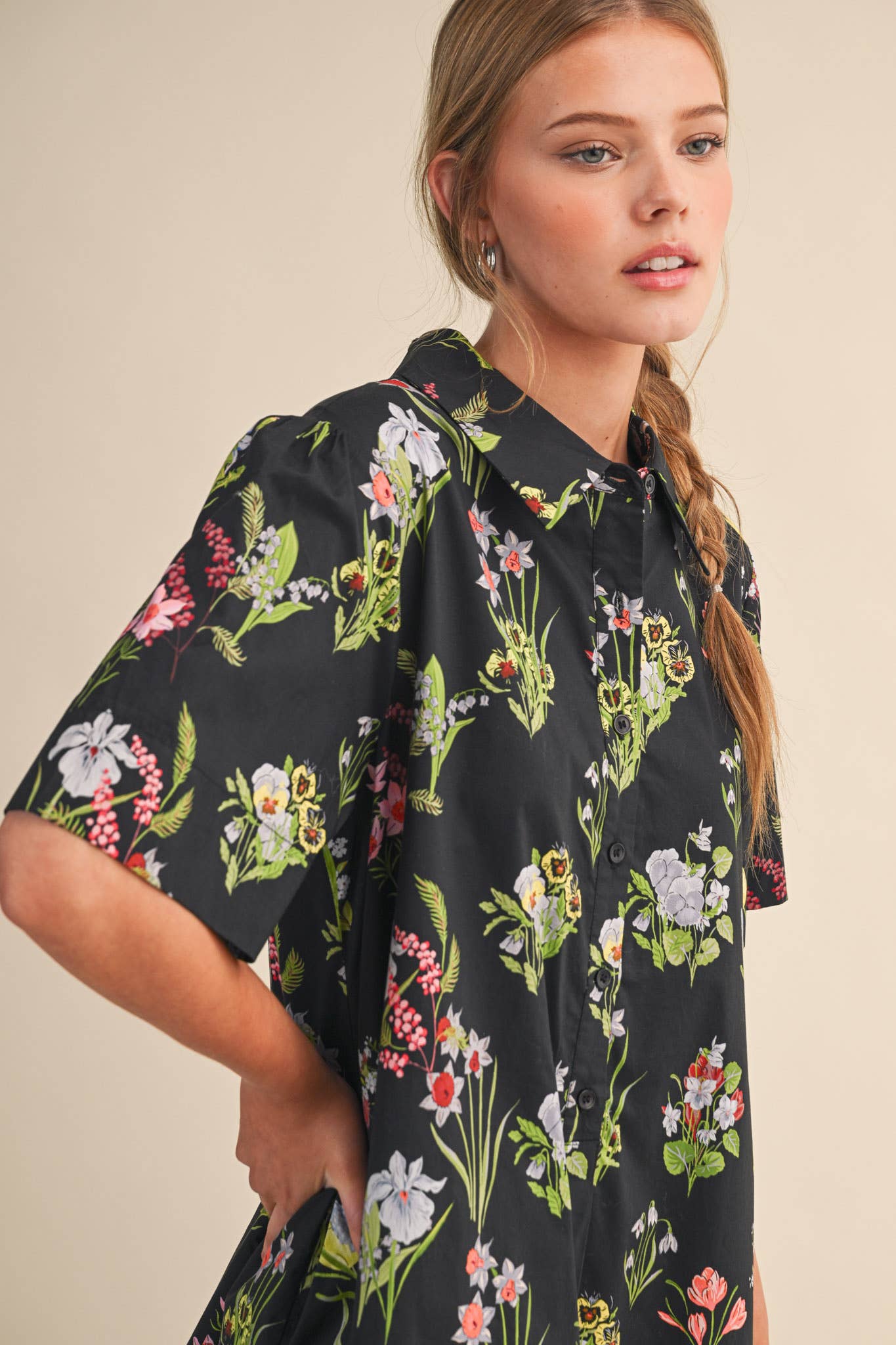 Rosette Dream Mini Dress