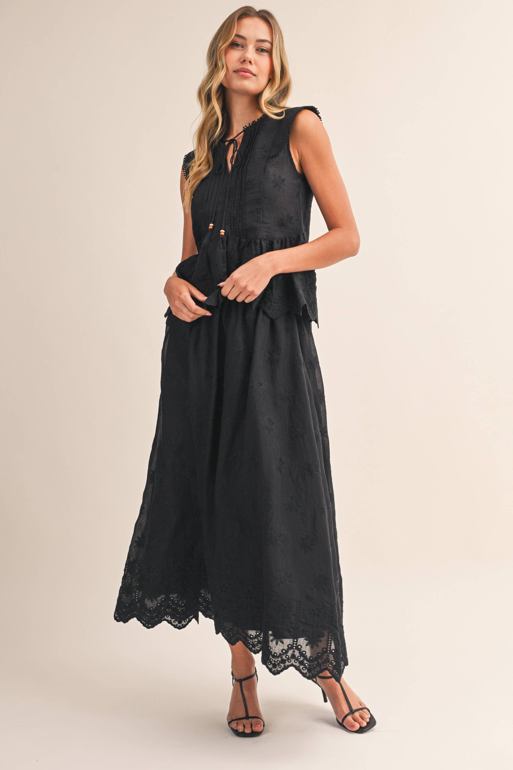 Lady Luck Embroidered Skirt