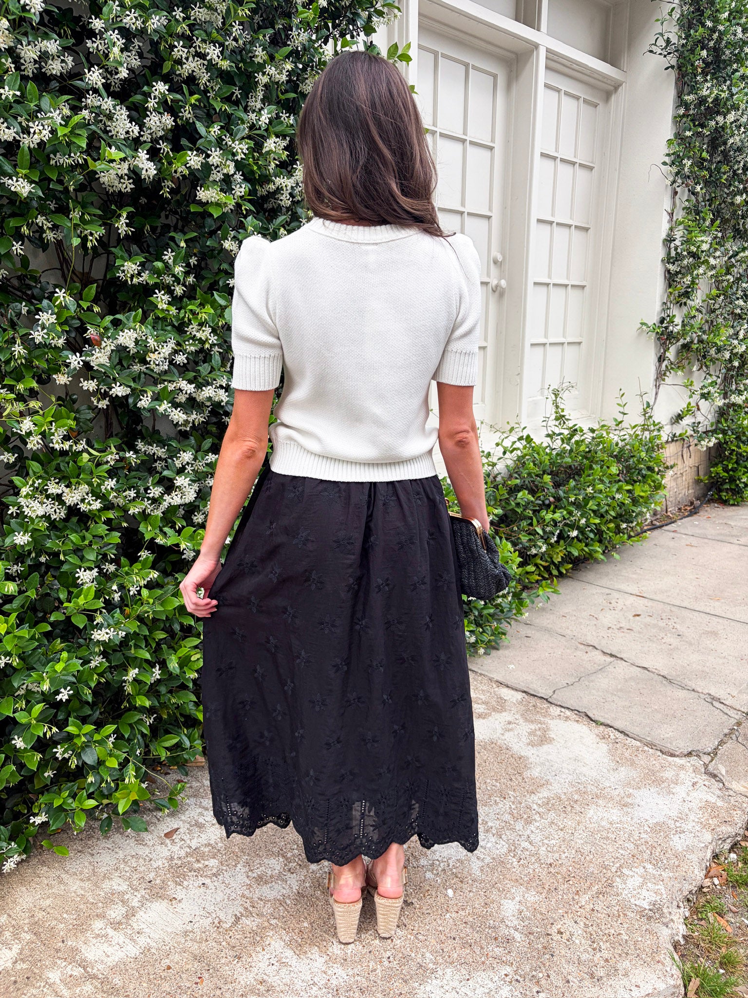 Lady Luck Embroidered Skirt