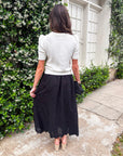 Lady Luck Embroidered Skirt