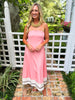 Loft Party Strapless Maxi Dress