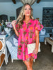 Countryside Bliss Floral Mini Dress