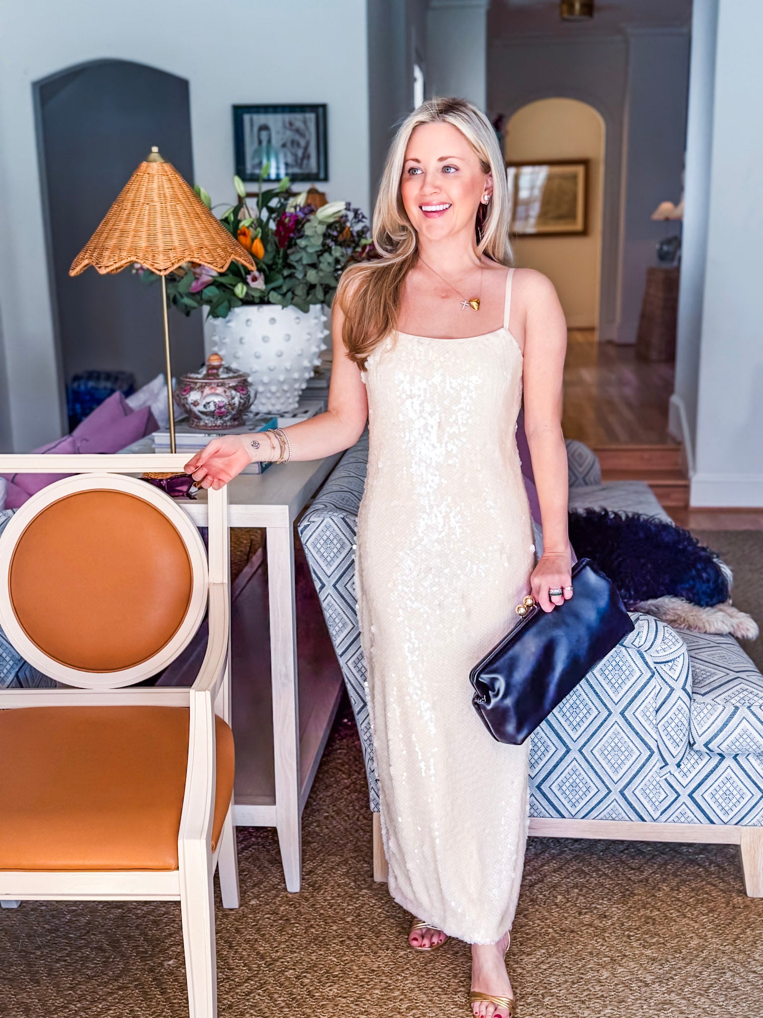 Glam Girl Sequin Slip Dress