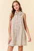 Honey Bee Floral Mini Dress