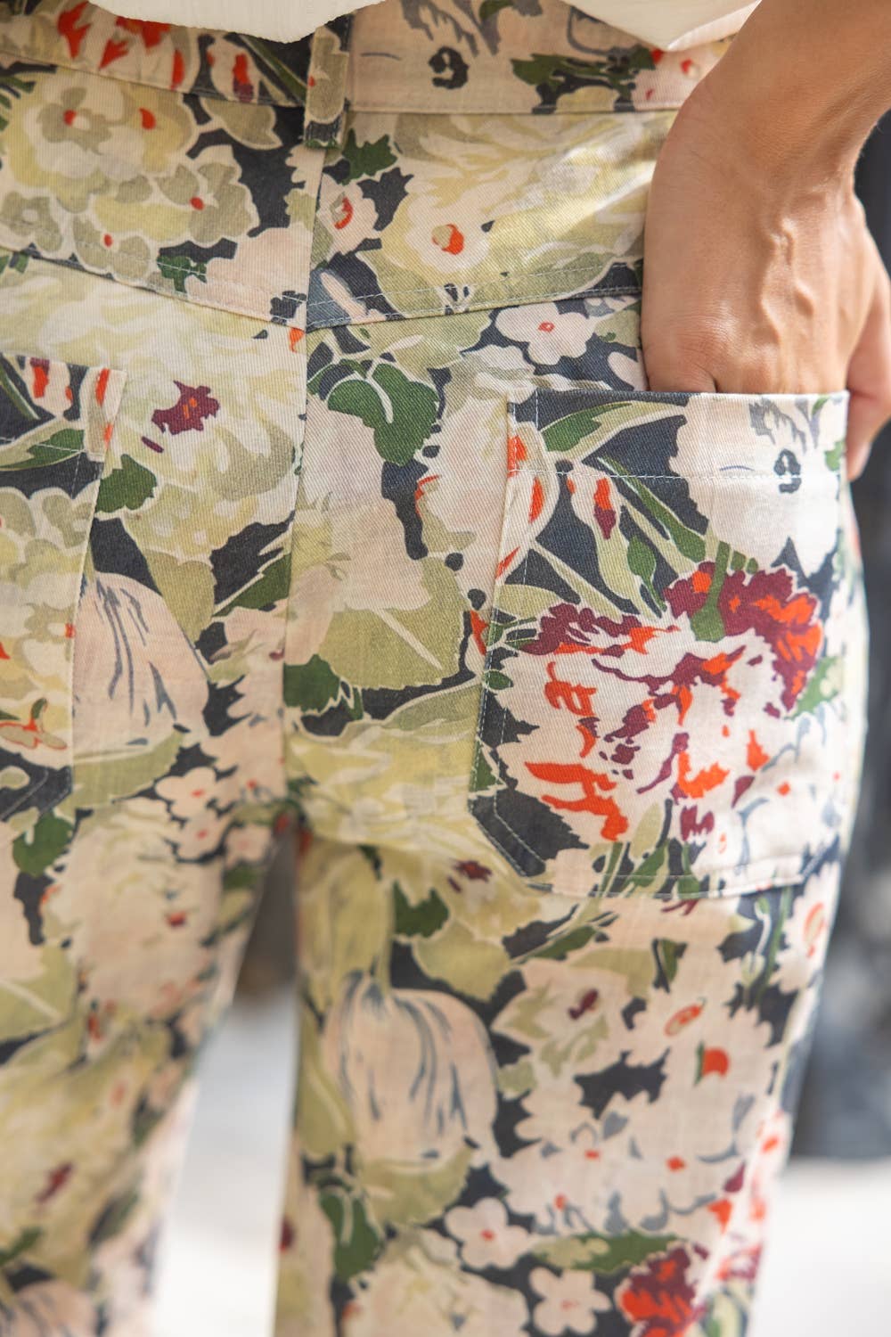 Floral Tale Wide Leg Pants