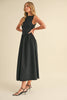 Chic Statement Midi Dress