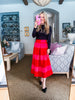 Lolli Striped Midi Skirt