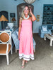 Loft Party Strapless Maxi Dress