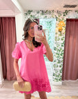 Bloom Tint Mini Dress