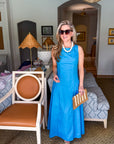 Blue Crush Maxi Dress