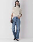 Slow Afternoon Turtleneck Sweater-Oatmeal