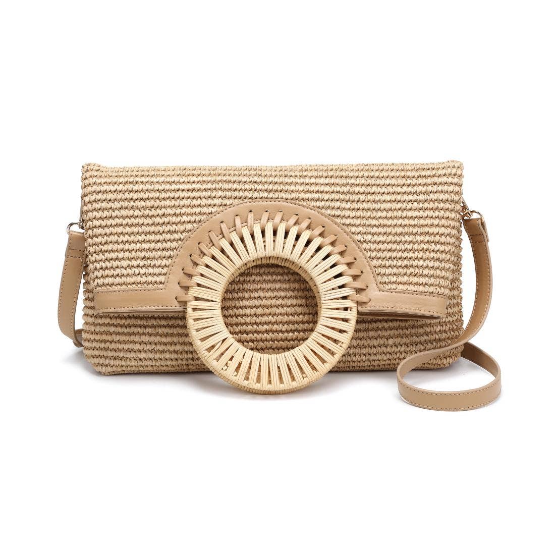 Tessa Clutch-Natural