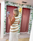 Harbor Morning Striped Top