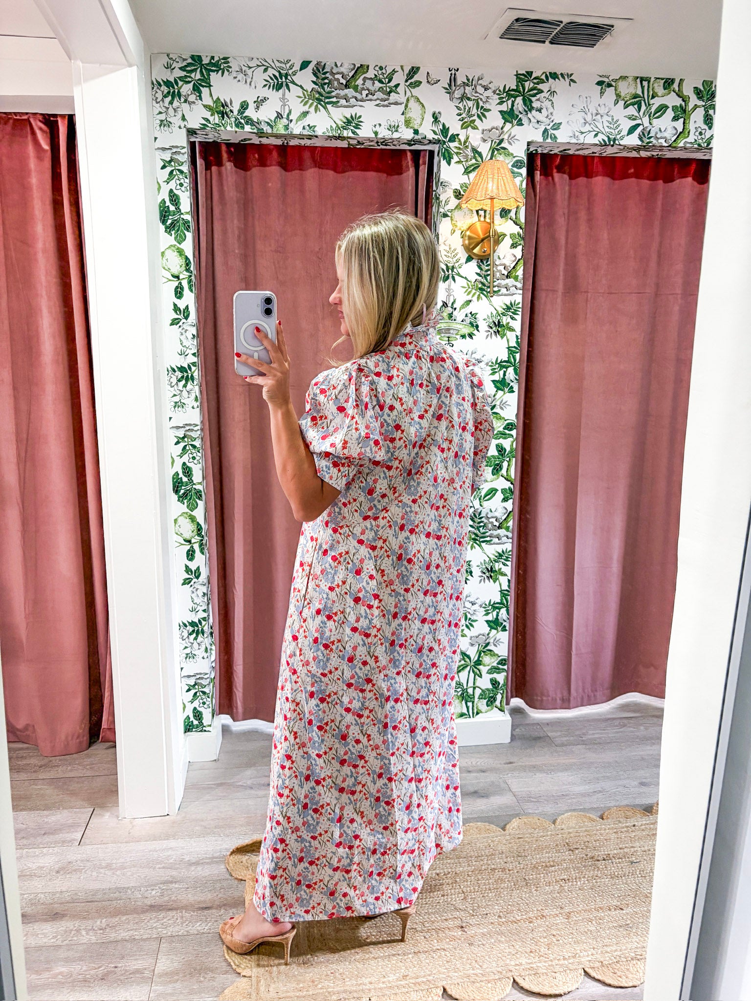 Charlotte Ruffle Maxi Dress