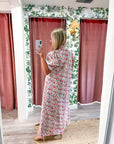Charlotte Ruffle Maxi Dress