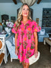 Countryside Bliss Floral Mini Dress