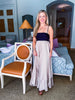 Hailey Maxi Dress-Black/Khaki