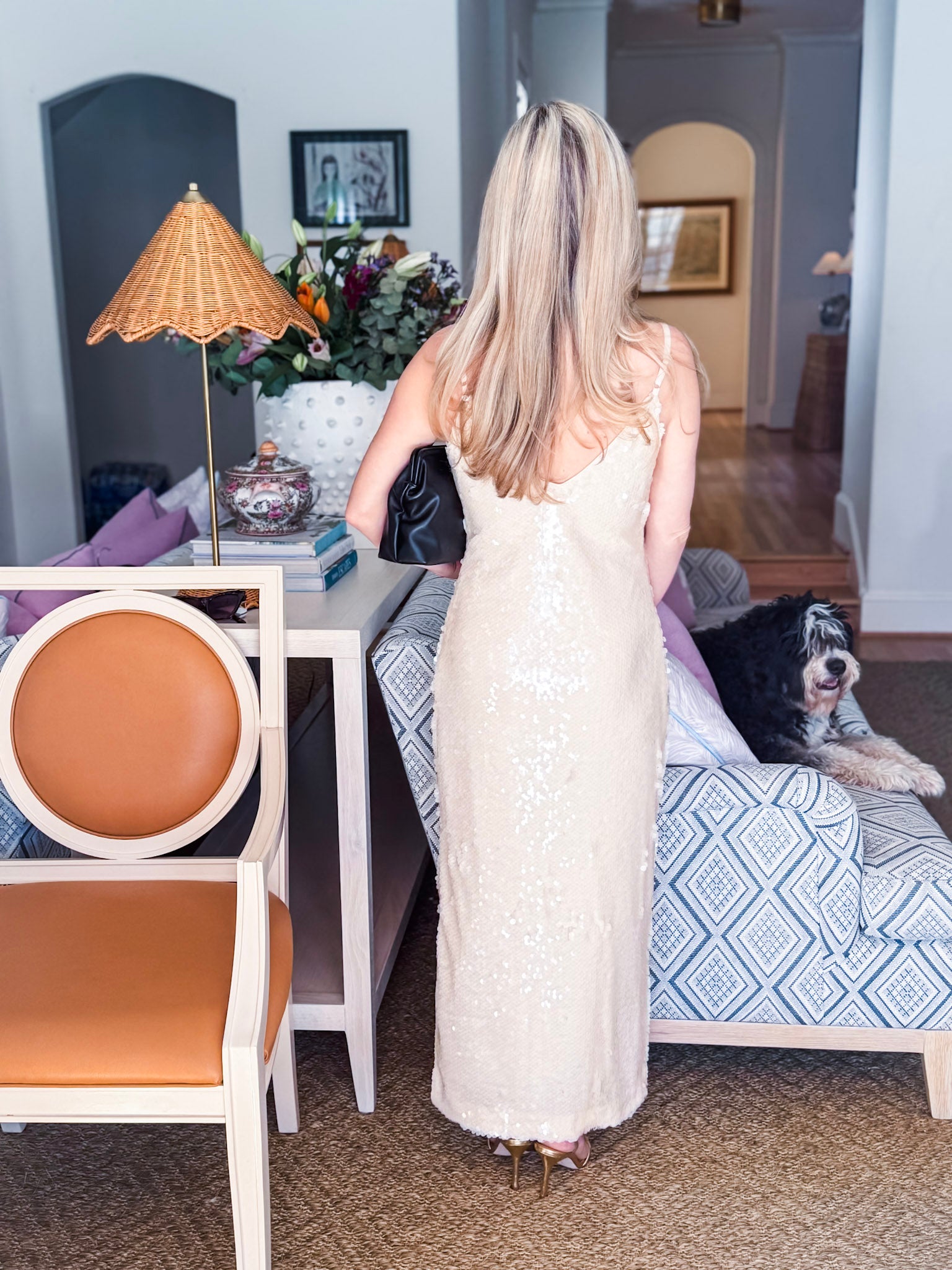 Glam Girl Sequin Slip Dress