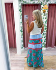 Artisan Mosaic Maxi Skirt