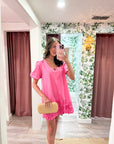 Bloom Tint Mini Dress