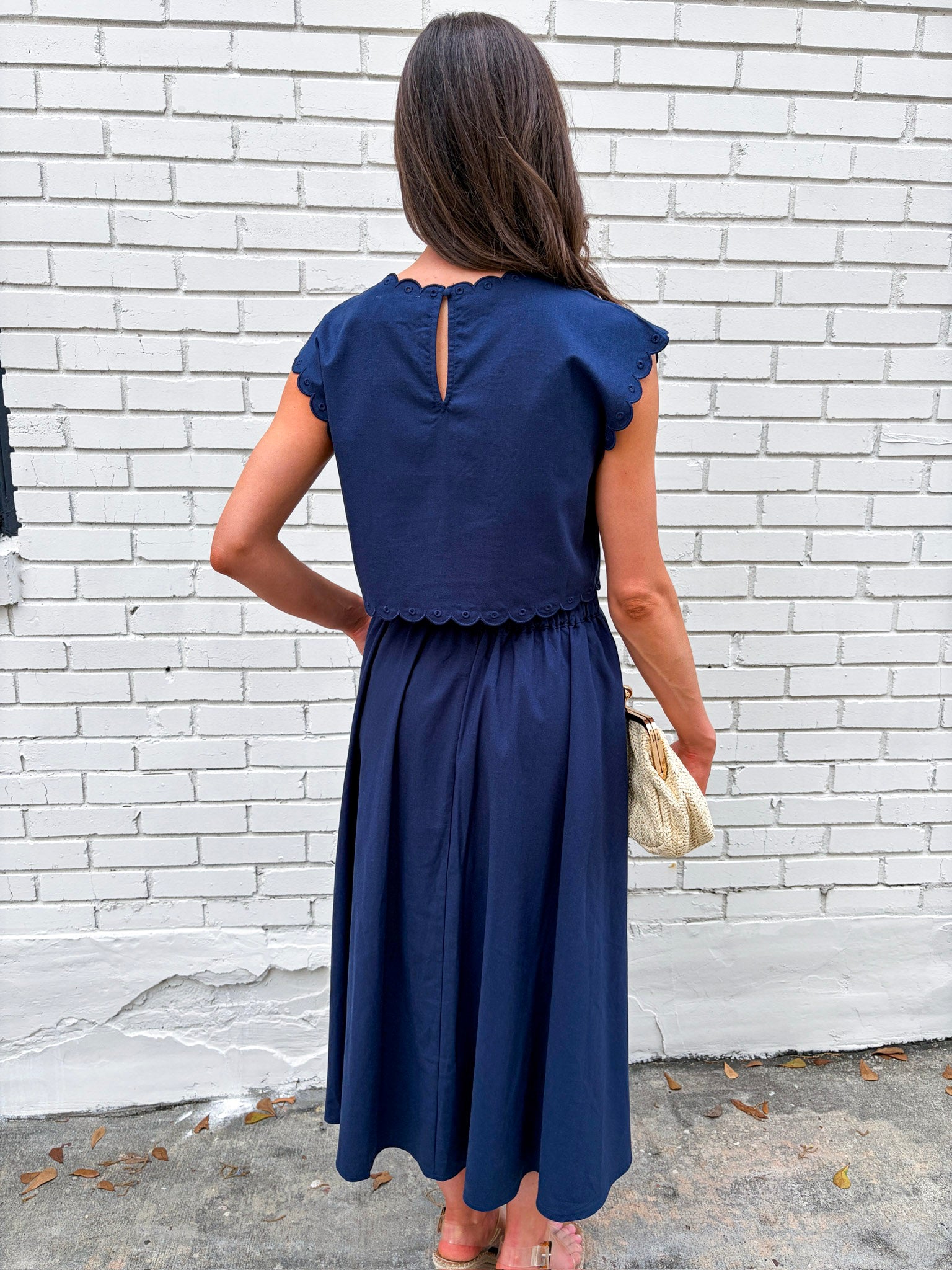Lots to Love Skirt Set-Navy