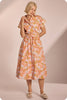 Lovely Garden Floral Midi Dress