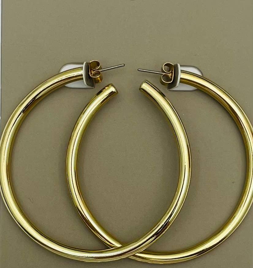 The Great Basic Hoop- Gold