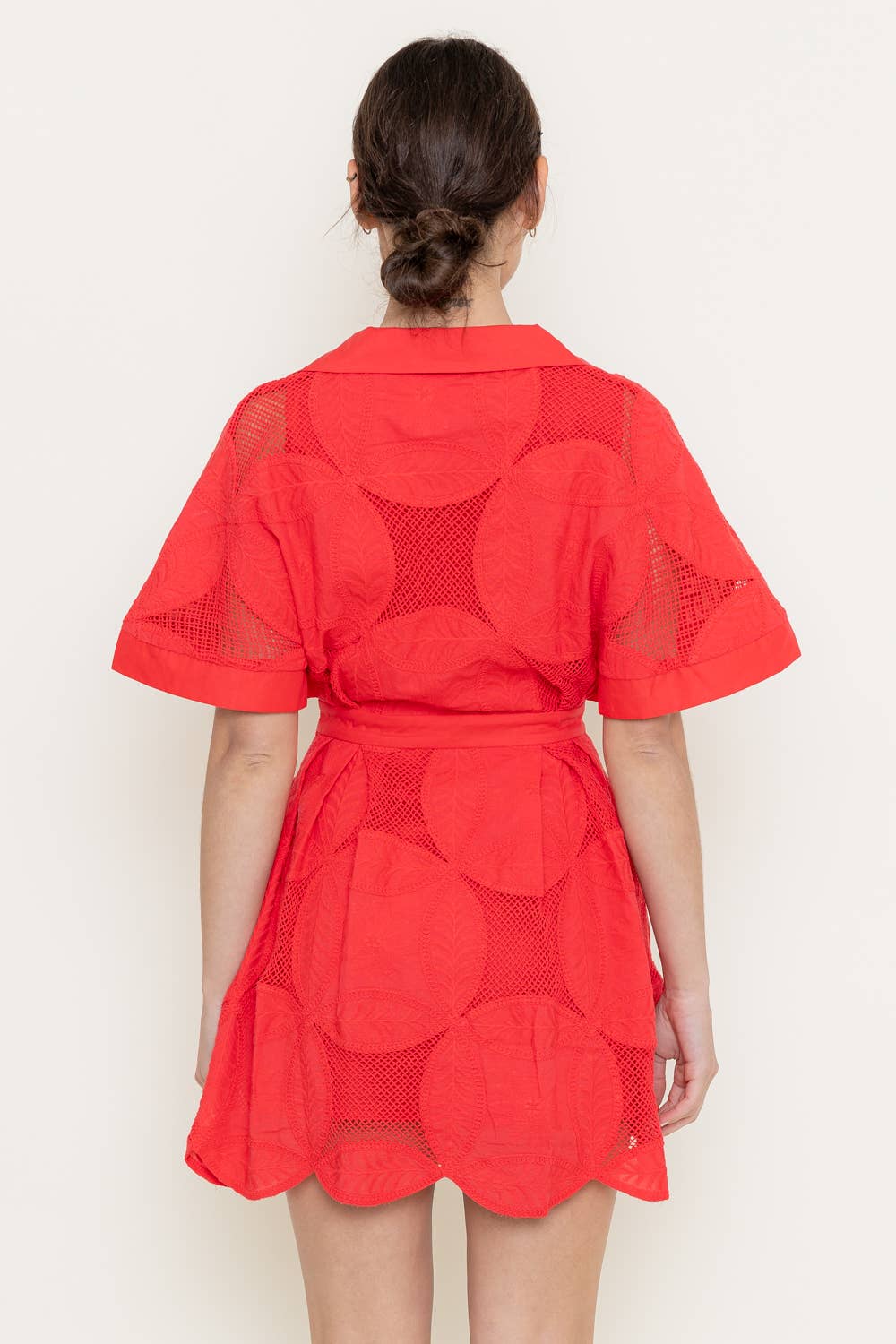 Bloom Lace Mini Dress