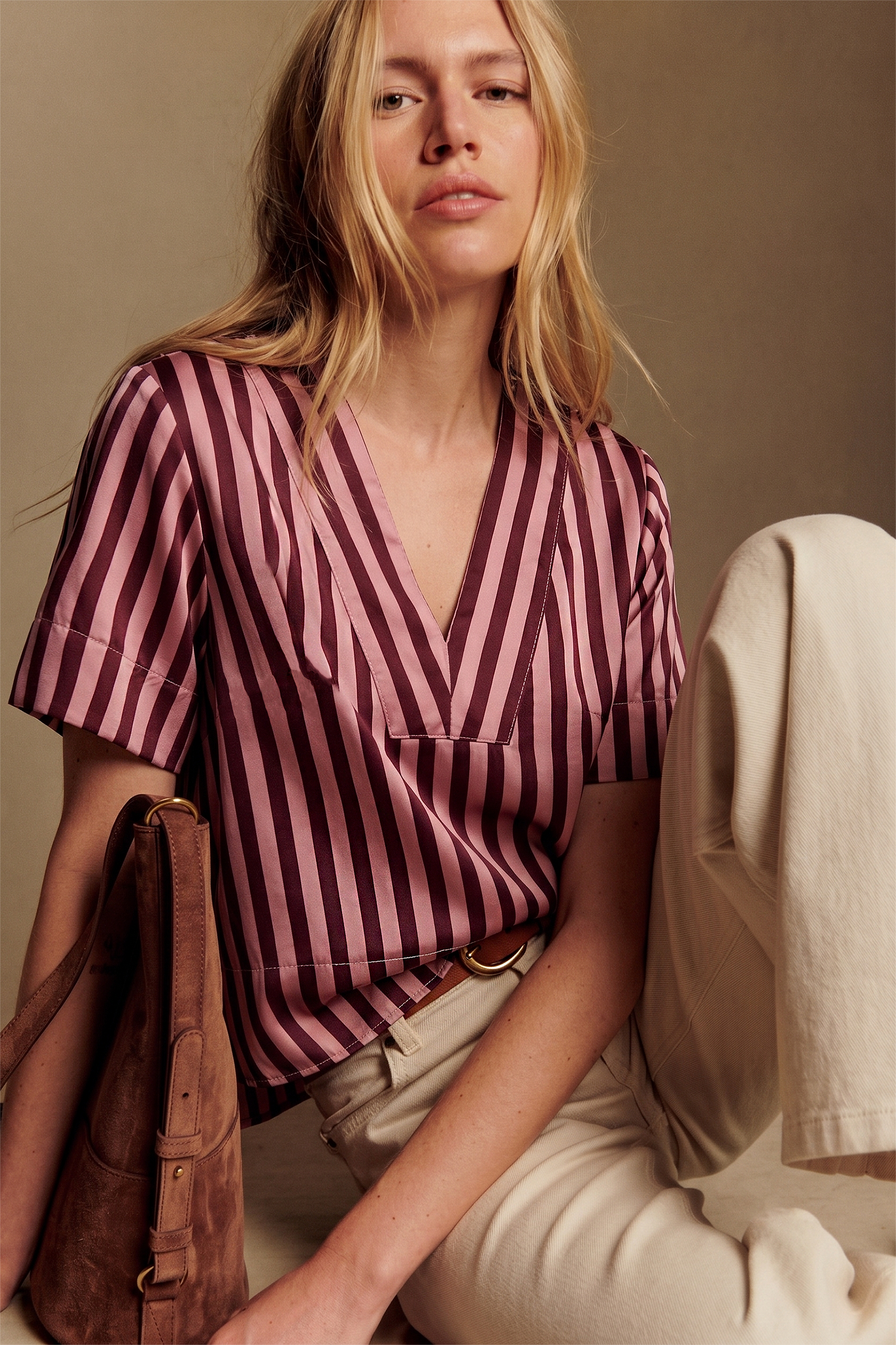 Helena Stripe Top