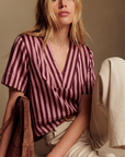 Helena Stripe Top