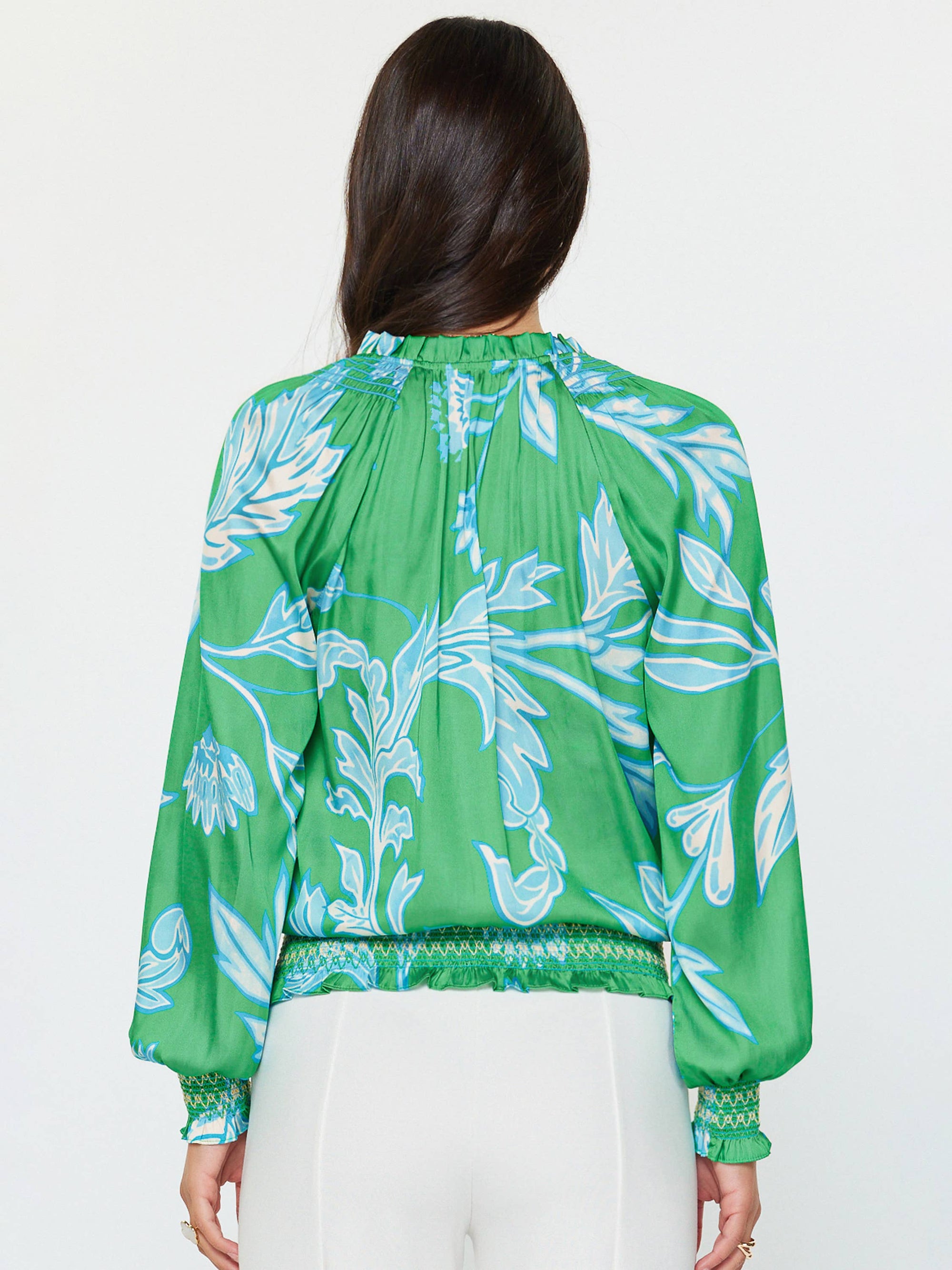 Vibrant Spring Floral Top