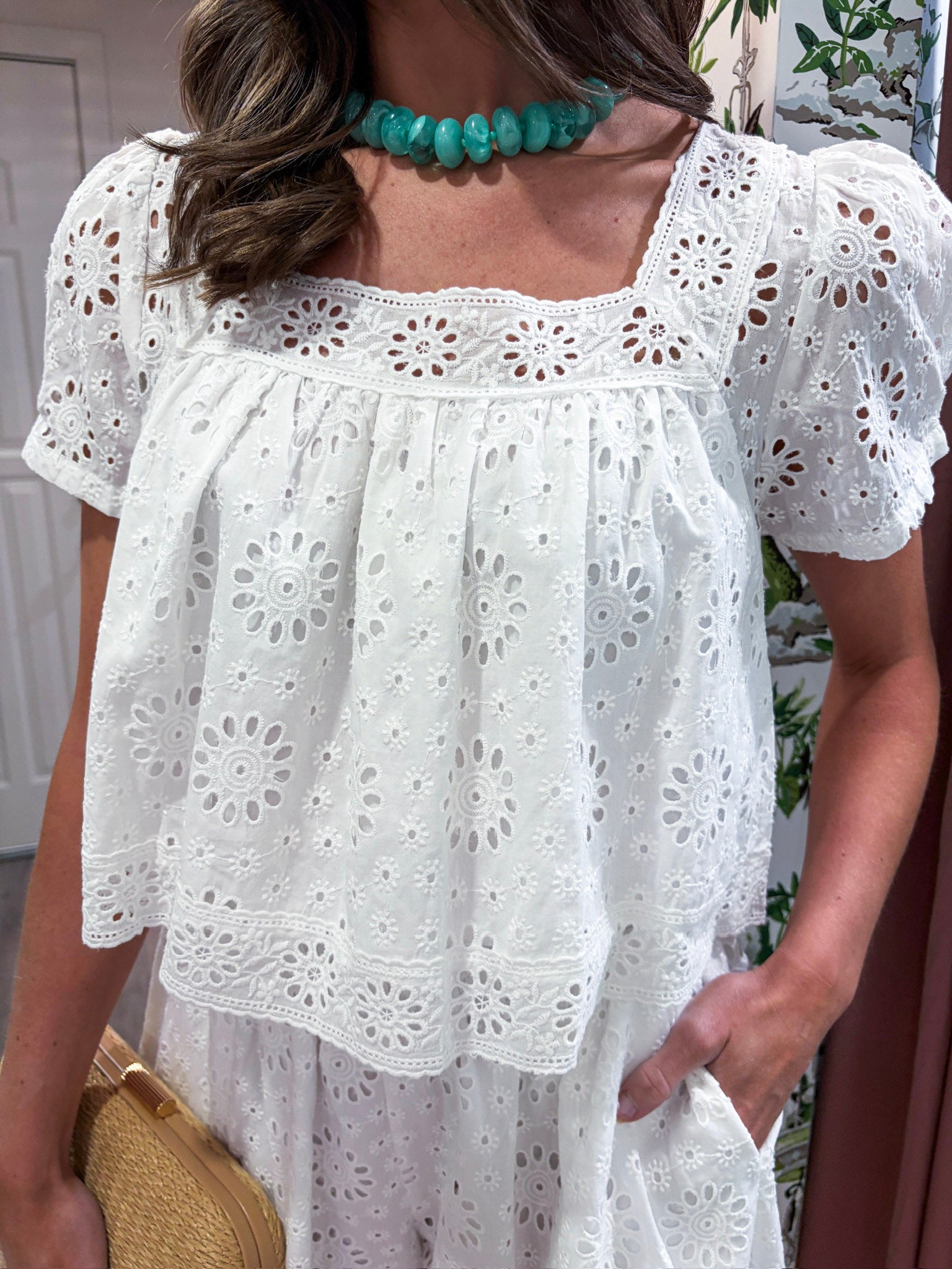 Delilah Embroidered Top