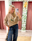 Lakeside Duck Sweater-Latte