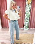 Runway Ready Wide Leg Jeans
