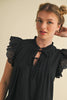 Lovely Time Eyelet Top