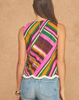 Kaleidoscope Scallop Top